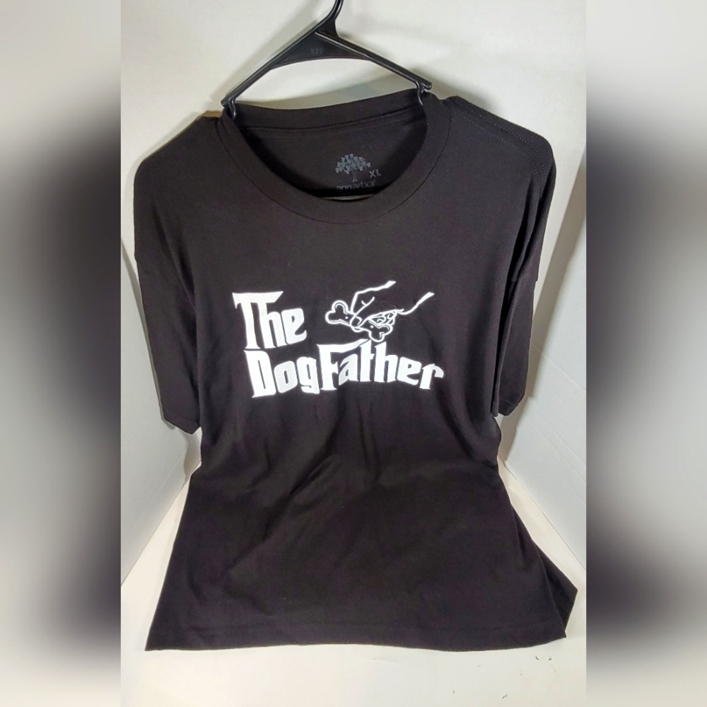 Mens THE DOGFATHER Tee Shirt XL